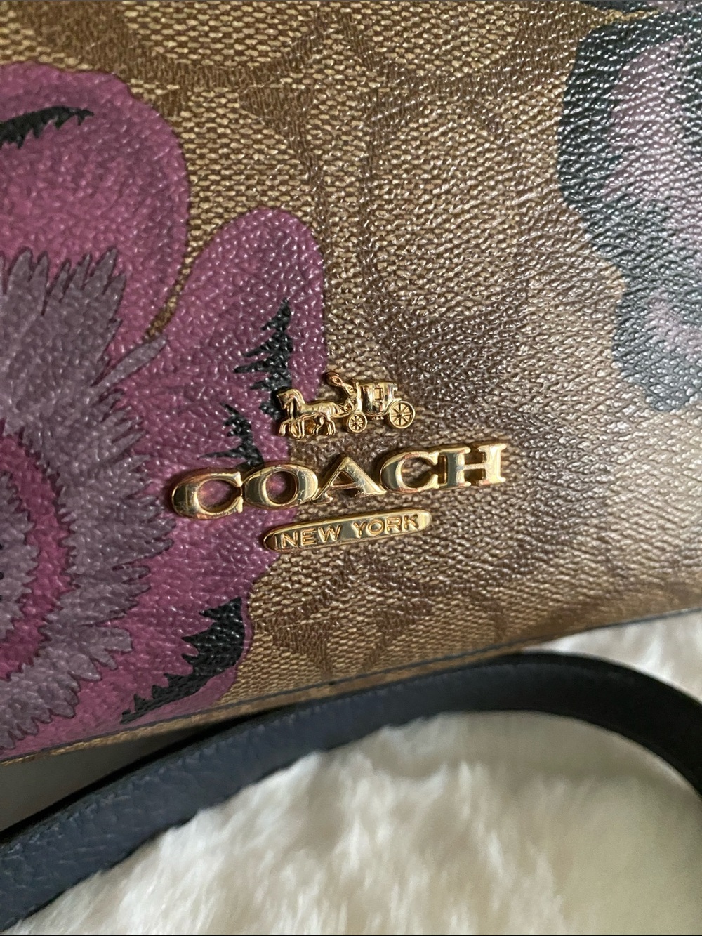 Coach Limited Edition Jes Crossbody In Signature/Kaffe Fassett Print PRICE FIRM - Picture 16 of 16